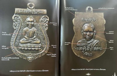 [เก่าเก็บ-ไม่ผ่านใช้] หนังสือ พระเครื่องฅนไทย โดยเปี๊ยก ปากน้ำ ชี้ตำหนิ-ไม่ระบุปีพิมพ์