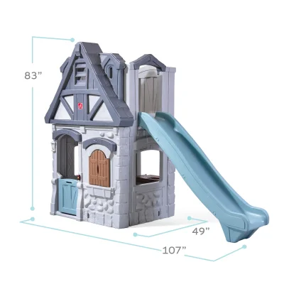 Step2 Enchanting Adventures 2 Story Playhouse and Slide