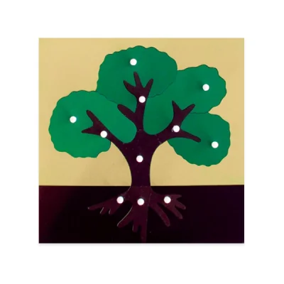 ต่อภาพรูปต้นไม้