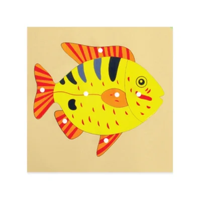 ต่อภาพรูปปลา