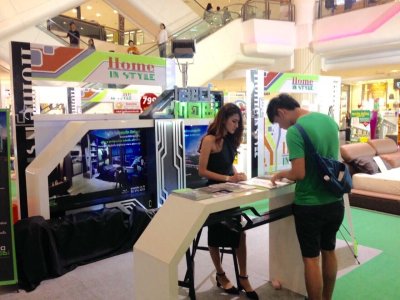 Booth Ideo Mobi Eastgate at Home In style event Central Bangna