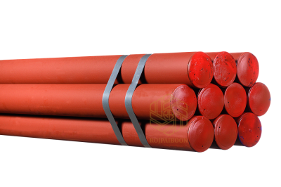 WELDED CARBON STEEL PIPES  RED PRIMER COATING