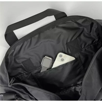 JASON Duffle Bag Black - เจสัน กระเป๋าดัฟเฟิลสีดำ