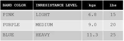 JASON แผ่นยางยืดออกกำลังกาย RESISTANCE BAND COMBO