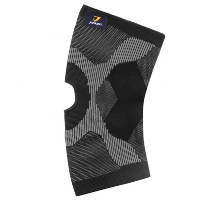 JASON X-Hero Open Knee Support Black - เจสัน ผ้าซัพพอร์ต หัวเข่า แบบเปิด