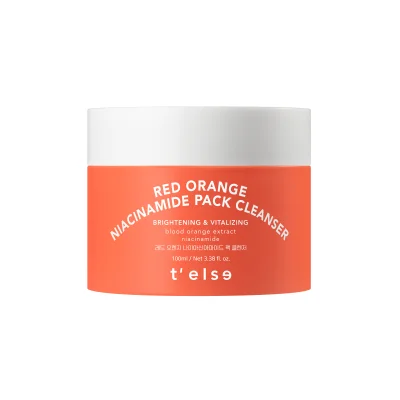 T'else Red Orange Niacinamide Pack Cleanser