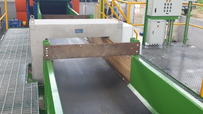 เครื่องตรวจจับเหล็ก (Metal Detector for Industrial Conveyor Systems)