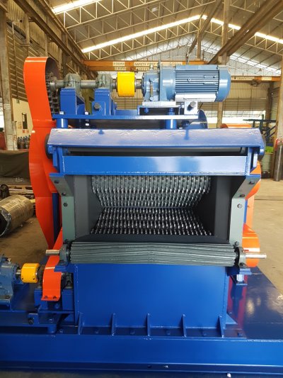 Drum Chipper Machine (Roller Feed)