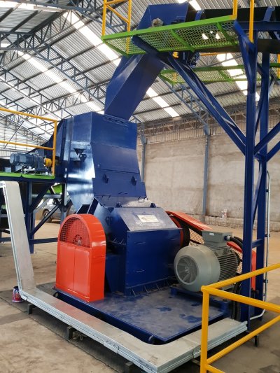 Drum Chipper Machine (Drop Feed)