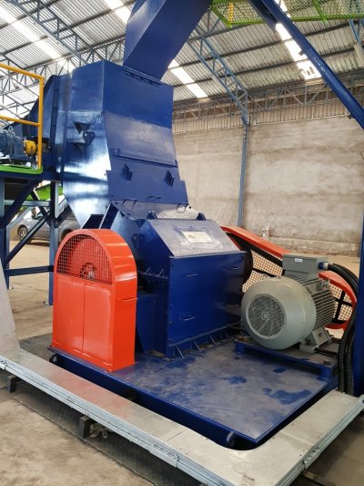 Drum Chipper Machine (Drop Feed)