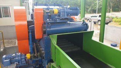 Drum Chipper Machine (Roller Feed)