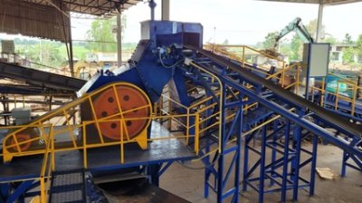 Drum Chipper Machine (Drop Feed)