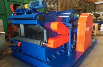 Drum Chipper Machine (Roller Feed)
