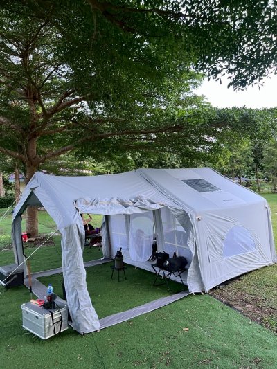 เต็นท์เสาลม Hammer 6.6 ขนาด 300cm x 220cm x 220cm