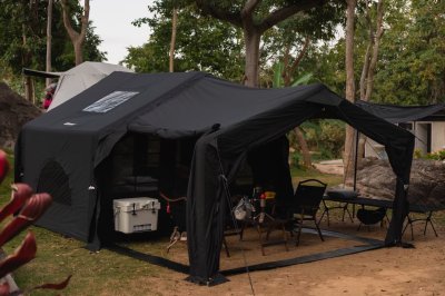 เต็นท์เสาลม Hammer 6.6 ขนาด 300cm x 220cm x 220cm