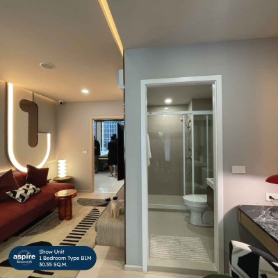 ASPIRE Sukhumvit 103 | Pet-Friendly | Near BTS Udomsuk