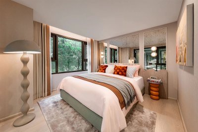XELF by Sansiri show unit bedroom