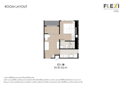FLEXI MEGA SPACE: Japandi Condo near Mega Bangna,