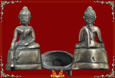 พระพุทธ บูชา 3 นิ้ว เนื้อเงิน