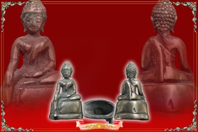 พระพุทธ บูชา 3 นิ้ว เนื้อเงิน