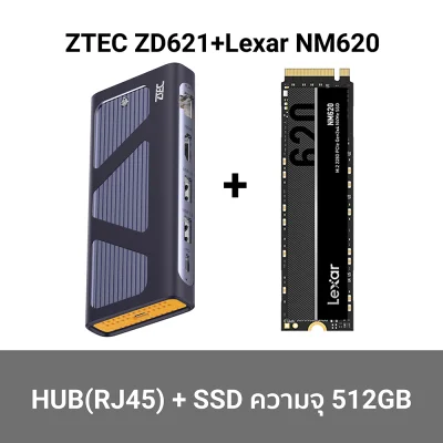 6 in 1 Portable M.2 ZTEC ZD621 512