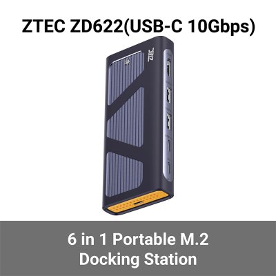 6 in 1 Portable M.2 ZTEC ZD622