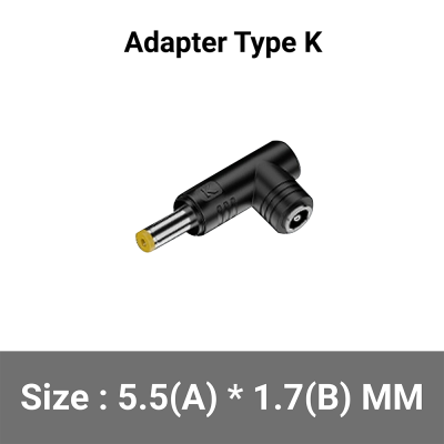 CUKTECH DC Adaptor อะแดปเตอร์สำหรับต่อเข้ากับ Notebook k