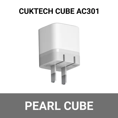 หัวชาร์จเร็ว CUKTECH AC301 30W (รองรับเทคโนโลยี PD3.0 40W) WH