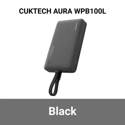 พาวเวอร์แบงค์ CUKTECH AURA WPB100L bk