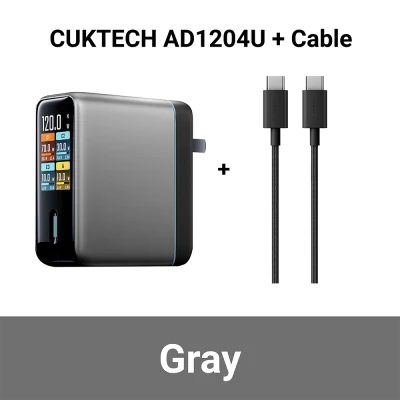 หัวชาร์จ CUKTECH AD1204U 120W 4 พอร์ต