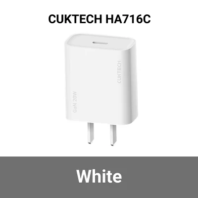 หัวชาร์จ TYPE C CUKTECH HA716C