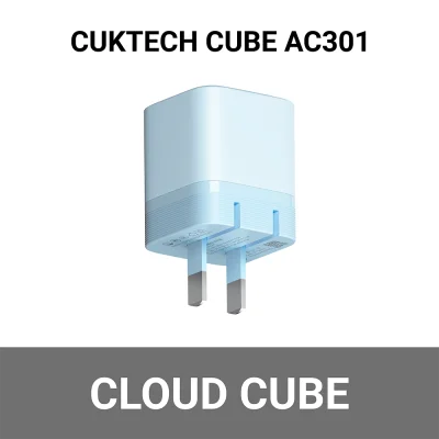 หัวชาร์จเร็ว CUKTECH AC301 30W (รองรับเทคโนโลยี PD3.0 40W) BL