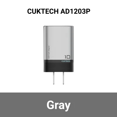 หัวชาร์จเร็ว CUKTECH AD1203P 120W GaN แบน