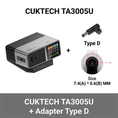 แท่นชาร์จตั้งโต๊ะ_CUKTECH_TA3005U_300W_type_D