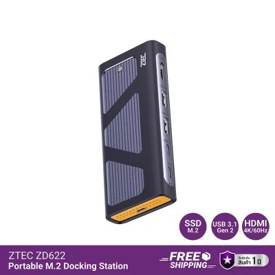 6 in 1 Portable M.2 ZTEC ZD622..