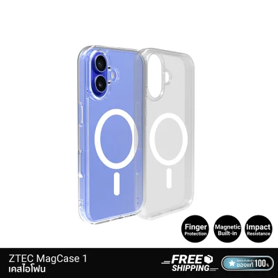 เคสไอโฟน ZTEC MagCase 1 ไม่มีฟิล์มกันรอย สำหรับ iPhone 13-16 Series