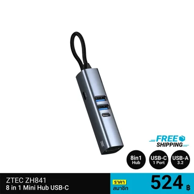 HUB 8 in 1 ZTEC ZH841