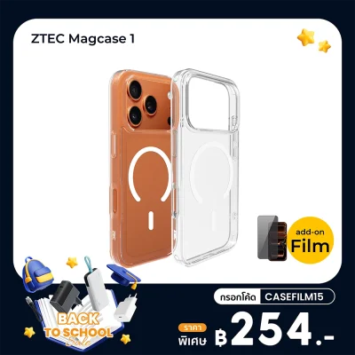 ✨ลดเหลือ 254 ใช้คูปอง CASEFILM15✨ เคสไอโฟน ZTEC MagCase 1