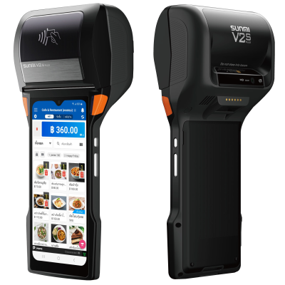 เครื่อง POS มือถือ Sunmi V2s Plus (Mobile POS) (แถม ฟรี! POSPOS Basic 3 เดือน)