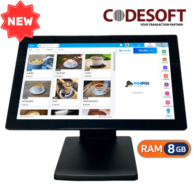 เครื่อง POS Windows TCP-VT1560 [CODESOFT] (แถม ฟรี! POSPOS Smart 10 เดือน)