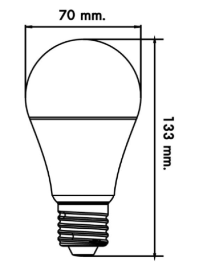 หลอด LED LUMAX A60 ECO PLUS 15 วัตต์ E27