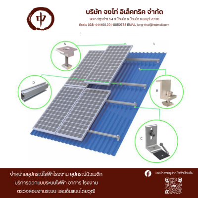 ตัวจับกราวด์ Grounding Lug