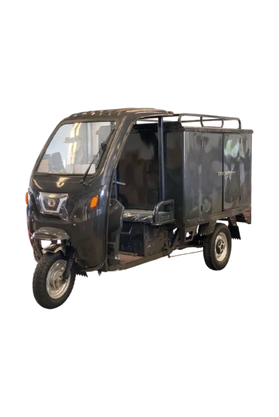 T BOX รถสามล้อไฟฟ้าแบบบรรทุกมีกล่องใส่สินค้าตรงกระบะ