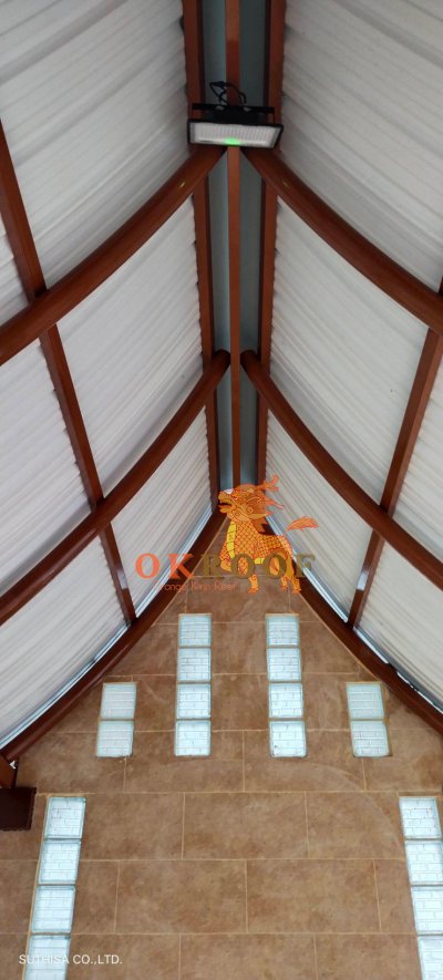 okroof_upvc_ยูพีวีซี_หลังคากันความร้อน_หลังคากันเสียงฝน_หลังคาประหยัดพลังงาน_หลังยูพีวีซี
