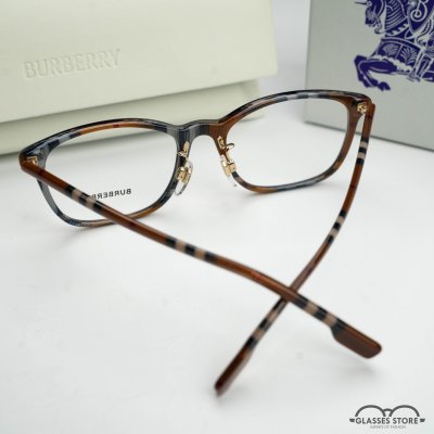 BURBERRY BE2371-4102 DARK AVANA-CHECK BROWN