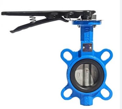 CAST IRON BUTTERFLY VALVE SIZE DN125  5"