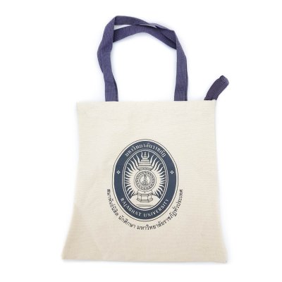 BAG-03 กระเป๋าถุงผ้าดิบลายแคนวาส