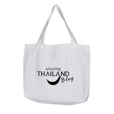 BAG-04 กระเป๋าถุงผ้าดิบลายแคนวาส