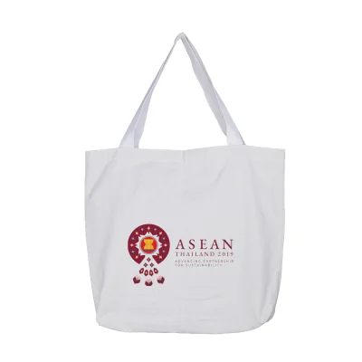 BAG-04 กระเป๋าถุงผ้าดิบลายแคนวาส