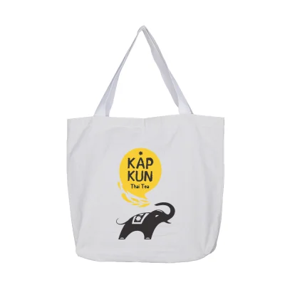 BAG-04 กระเป๋าถุงผ้าดิบลายแคนวาส